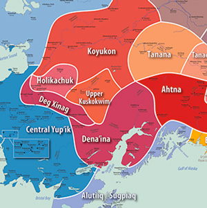Example image of Alaska Ethnolinguistic regions